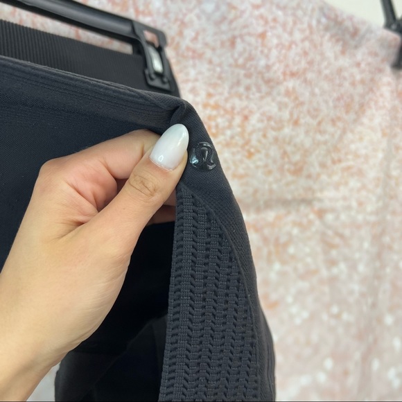 Lululemon In The Flow Crop II Leggings in Heathered Deep Coal - Picture 5 of 12